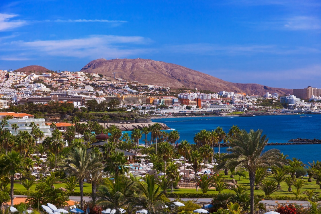 'Beach Las Americas in Tenerife island - Canary Spain' - Îles Canaries