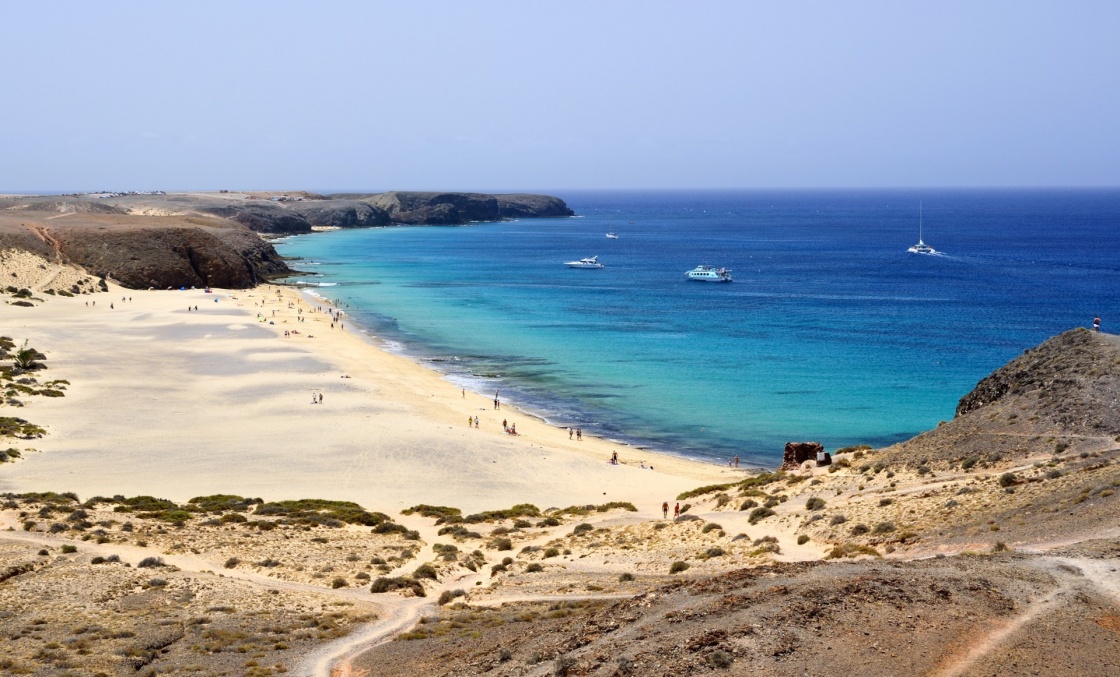 'Beach on Lanzarote.' - Îles Canaries