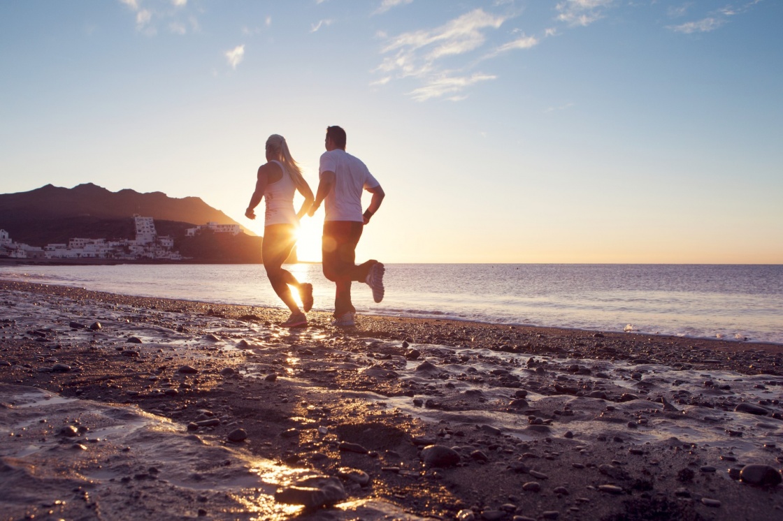 'Morning run at the Canaries, Canary Islands' - Îles Canaries